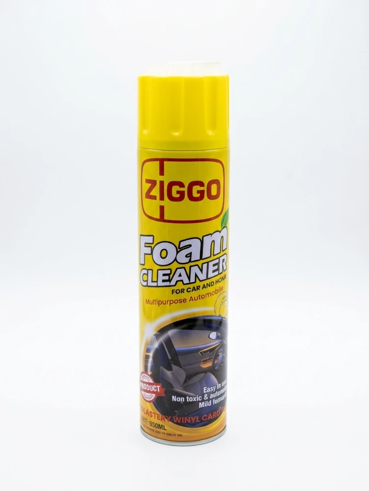 ZIGGO MULTIPURPOSE FOAM CLEANER FOR CAR AND HOME: ZIGGO Foam Cleaner, Multipurpose Foam Cleaner, Car Interior Cleaner, Upholstery Cleaner Spray, Home and Car Cleaner, Non Toxic Foam Spray, Foam Cleane