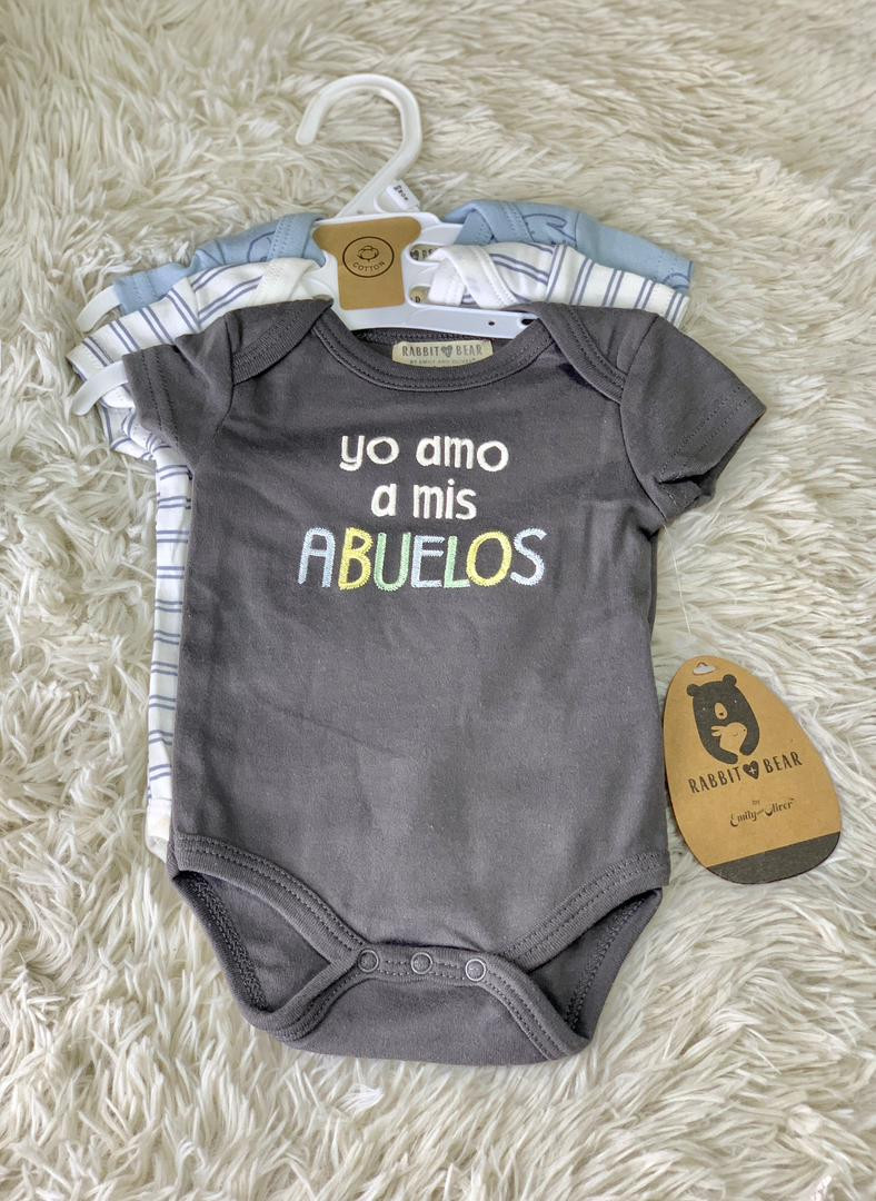 Rabbit + Bear Wear (3pcs) 0-18Months
