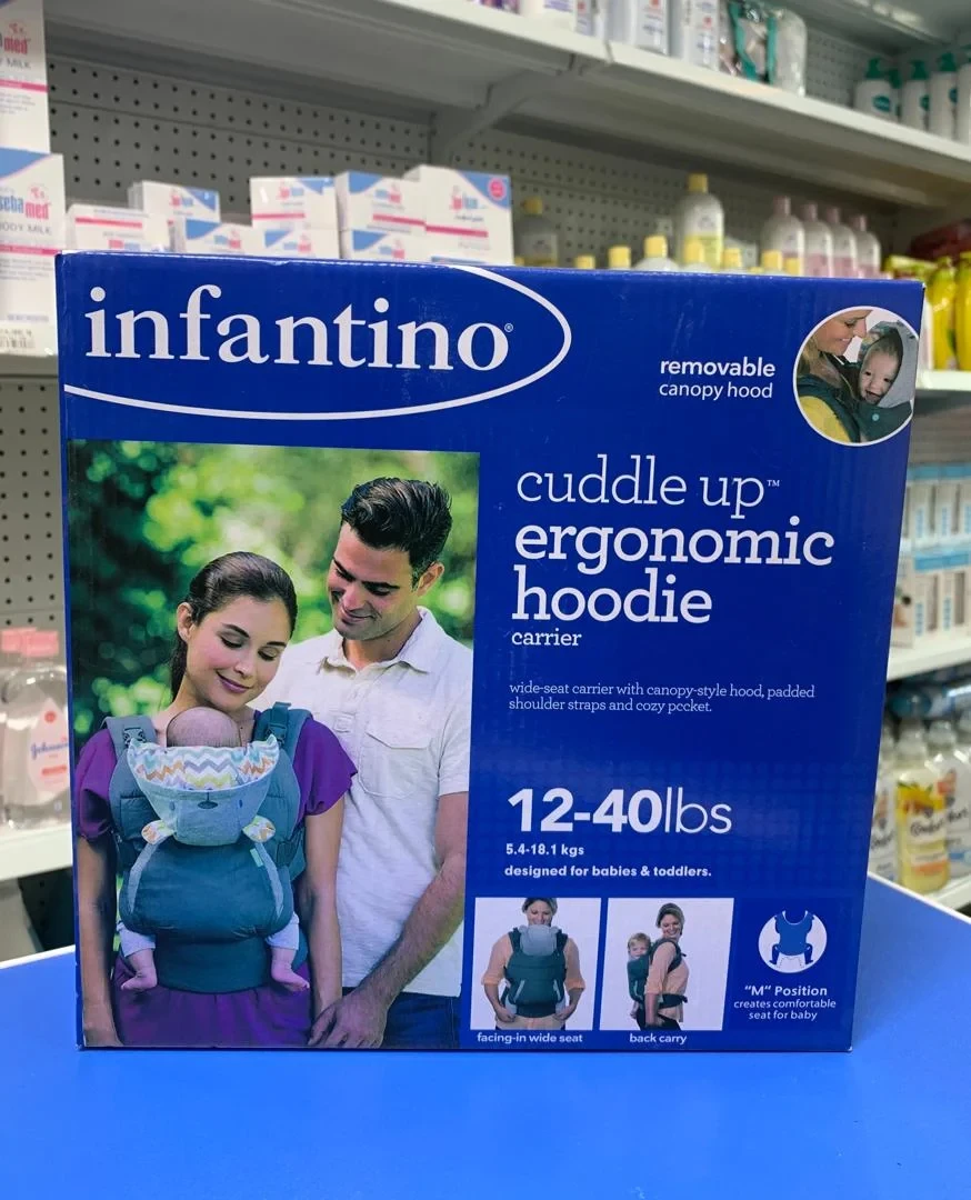 INFANTINO Cuddle Up Ergonomic Hoodie Carrier.