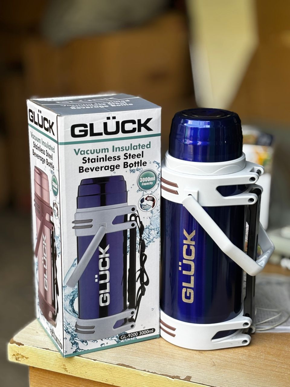 GLUCK VACUUM FLASK - 3L