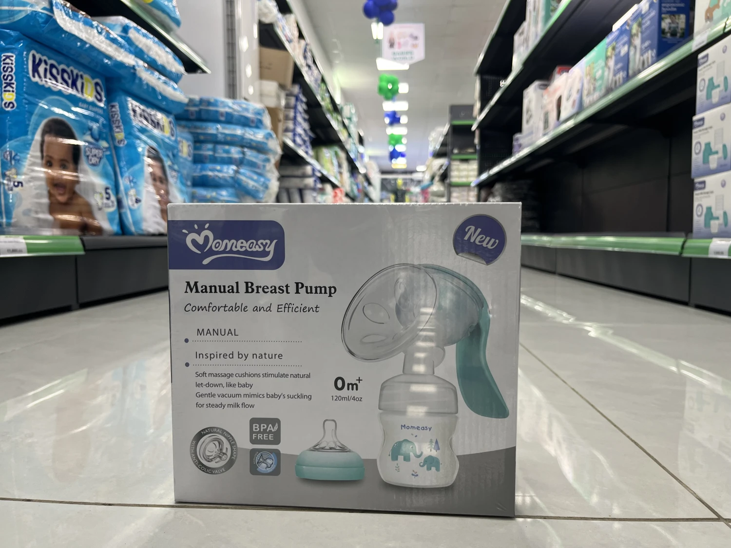 MOMEASY MANUAL BREAST PUMP