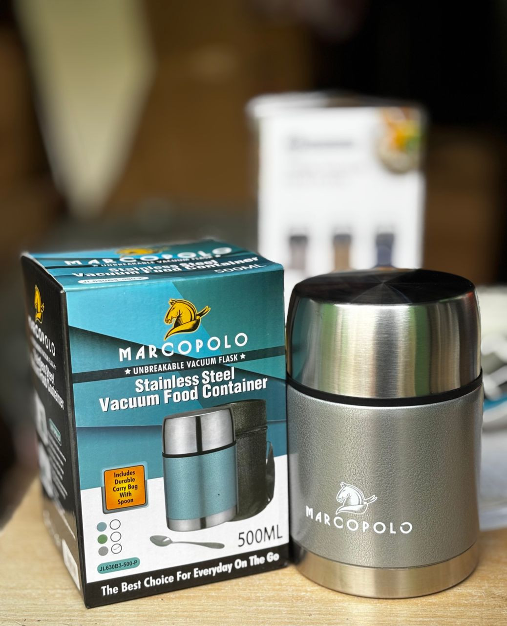 MARCOPOLO VACUUM FOOD FLASK - 500ml