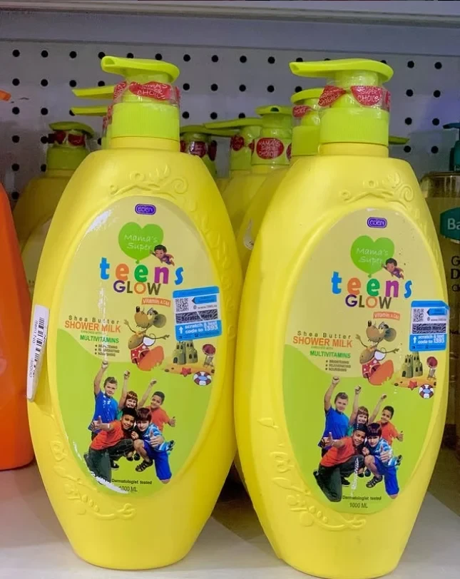 TEENS GLOW SHOWER MILK