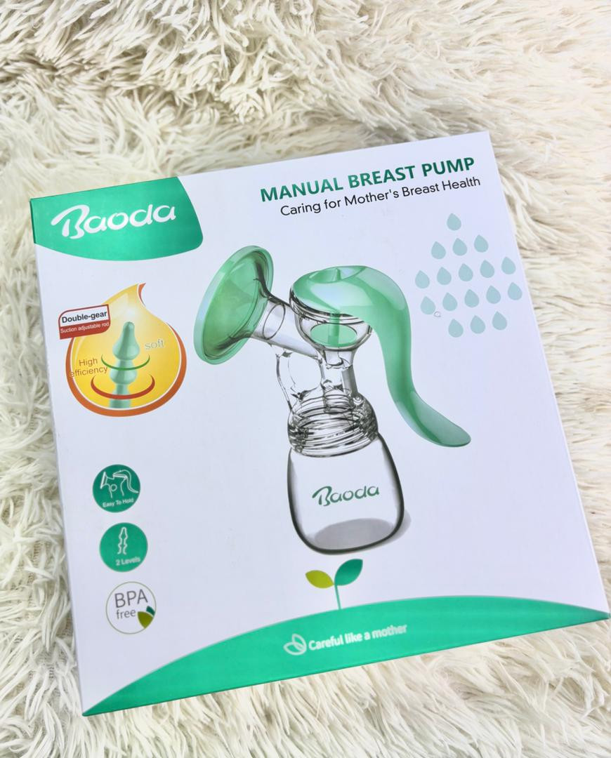 BAODA MANUAL BREAST PUMP -  Portable Breast Pump, Breast feeding Essentials, Breast feeding Mom, Pumping Mom, Breast feeding Journey, Milk Expression, Lactation Support