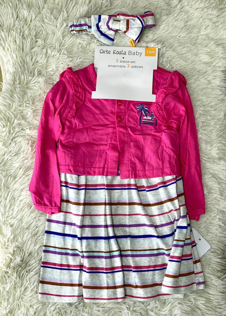 Cute Kaola Baby Wear (3pcs) 3-24 Months