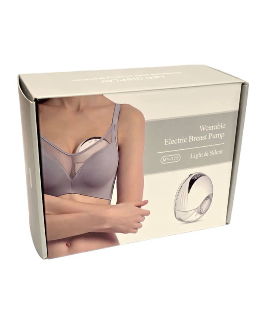 WEARABLE ELECTRIC BREAST PUMP -  Portable Breast Pump, Electric Breast Pump, Hands Free Pumping, Breastfeeding Mom, Pumping Mom, Breast Milk Supply