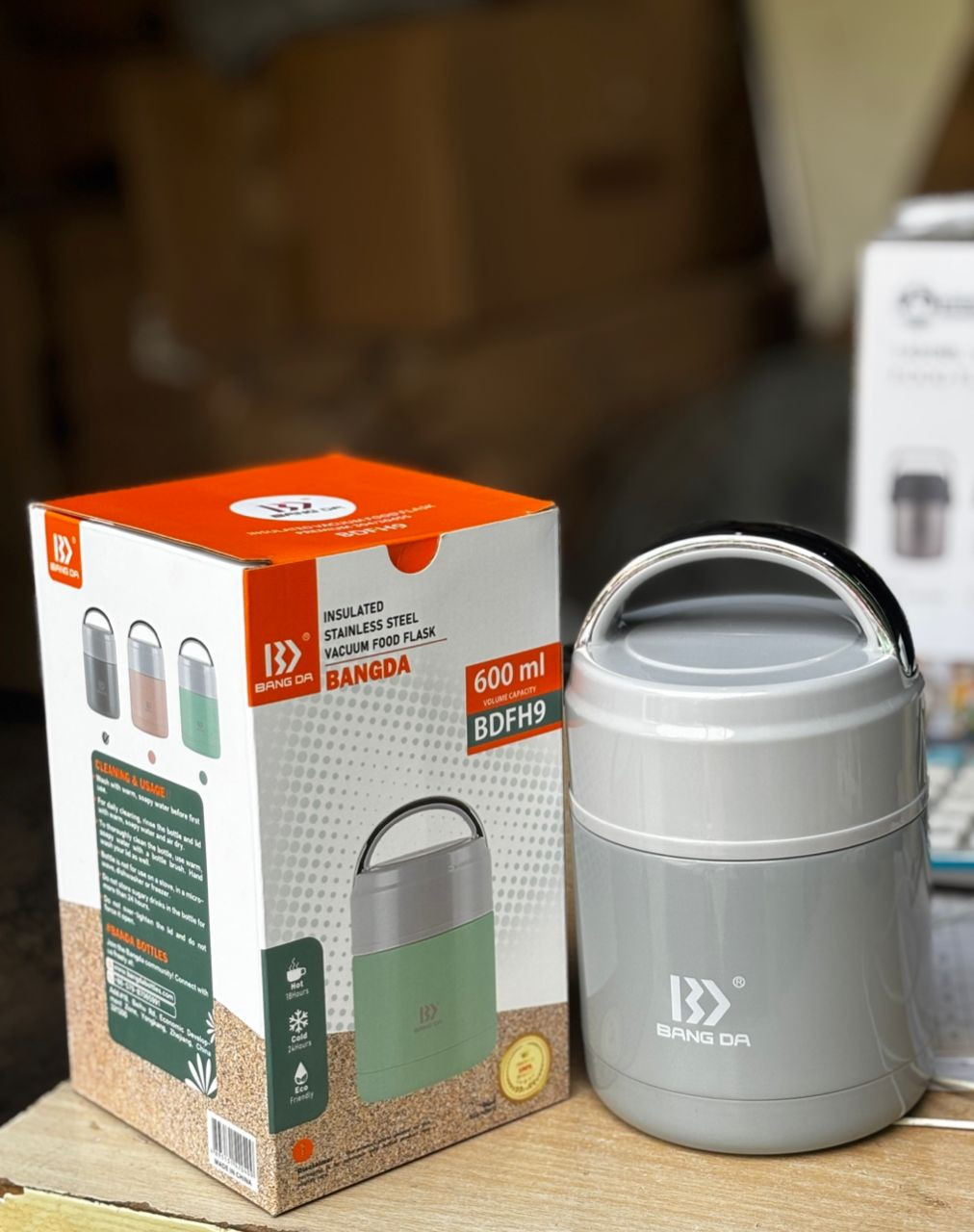 BANGDA VACUUM FOOD FLASK - 600ML