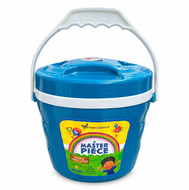 MASTER PIECE EVERFRESH COOLER: Wonderpack Masterpiece, Thermal Hot Pot Container, Portable Food Saver, Food Grade Casserole, Insulated Lunch Bucket, Outdoor Picnic Food Carrier, Keep Food Hot Pot, Fam