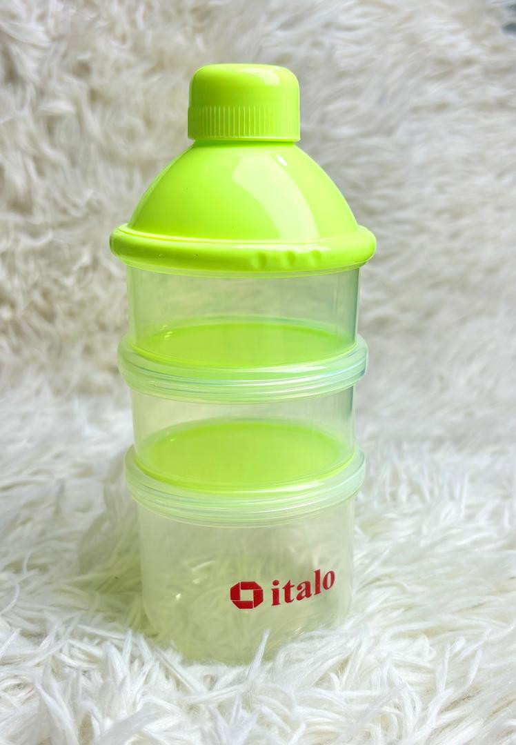 ITALO BABY FOOD CONTAINER - 3LAYER - Italo Baby Container, Baby Food Storage, Baby Essentials, Kids Lunch Box, Food Organizer, Parenting Made Easy, Baby Care, Healthy Meals
