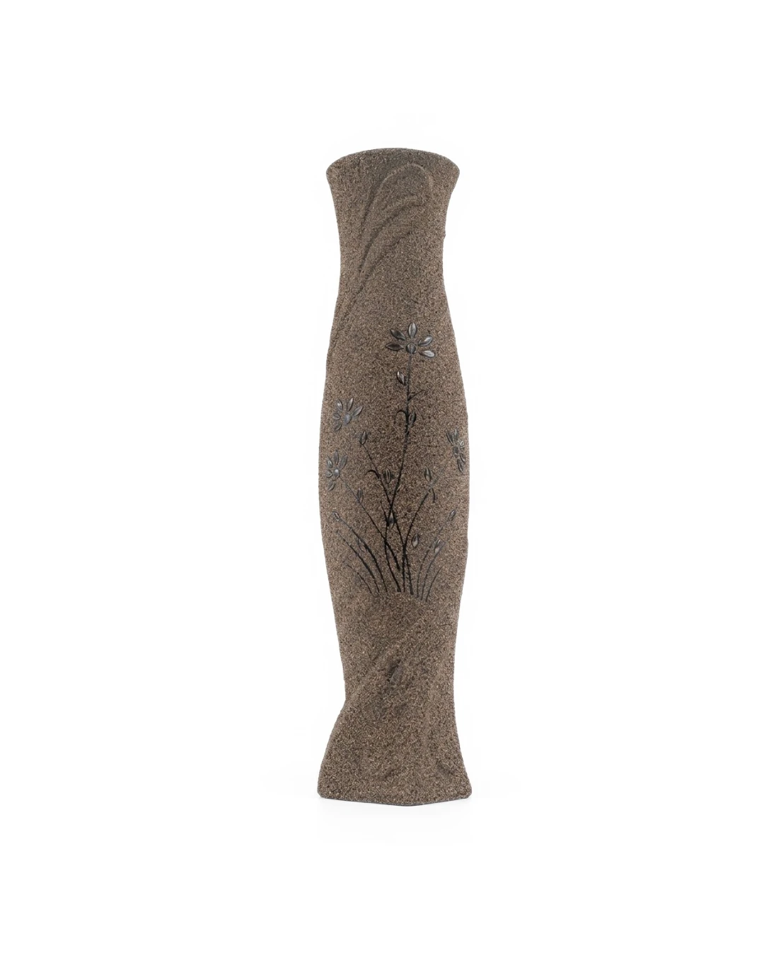 Wooden Flower Vase: WOODEN FLOWER VASE, TALL VASE, FLOOR VASE, RUSTIC DECOR, HOME STYLING, BOTANICAL DECOR, NATURAL ACCENTS, LIVING ROOM DECOR, BROWN VASE, DRIED FLOWERS DECOR, SCULPTURAL VASE, FARM H