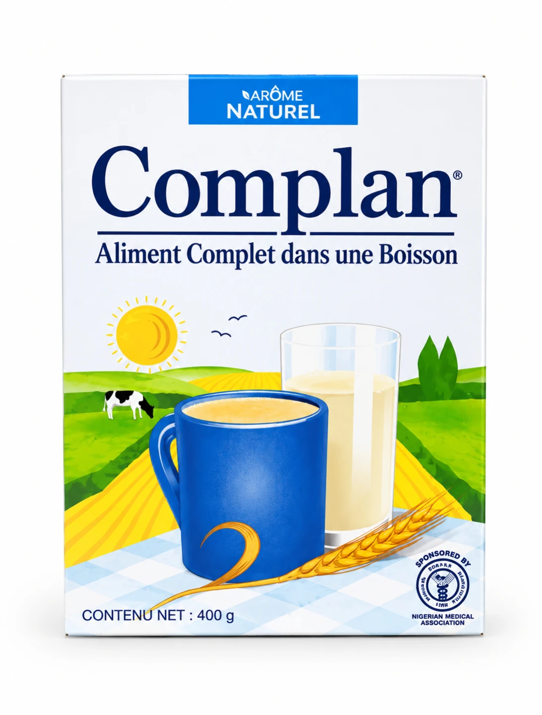 Complan Aliment Complet dans une Boisson (400g): Complan Nutritional Drink Mix – Natural Flavour (400g)