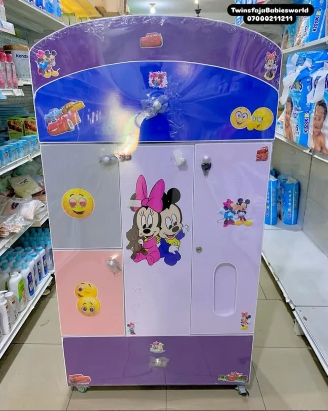 BABY WOODEN WARDROBE